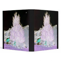 Beautiful Glowing Christmas Tree Binder by allthingsnatural Beautiful Glowing Christmas Tree Binder