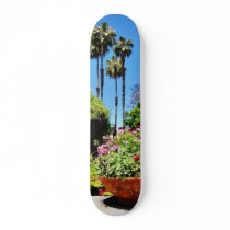Beautiful Green Flower Park In San Juan Capistrano skateboards