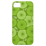 Beautiful, green retro floral iPhone 5 Case iPhone 5 Cases