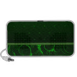 Beautiful greenish floral special gift speaker system