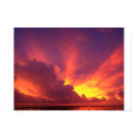 Beautiful Guam Sunset posters
