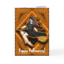 Beautiful Halloween Witch cards by CustomGreetingCardz Beautiful Halloween Witch cards