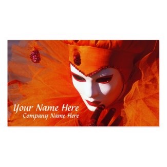 Beautiful Harlequin Business Card