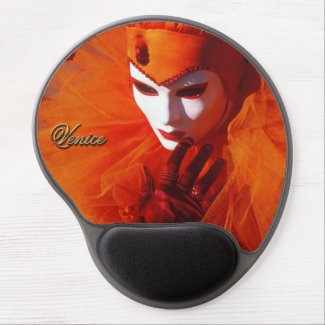 Beautiful Harlequin Gel Mouse Pad