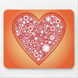 Beautiful Heart Design Mouse Pad