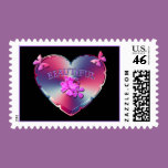 "Beautiful" Heart Stamp stamps