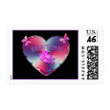 "Beautiful" Heart Stamp