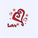 Beautiful Heart Valentines Day Design shirt