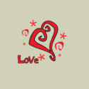 Beautiful Heart Valentines Day Design t-shirts