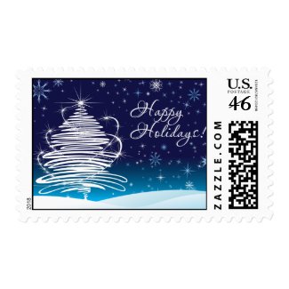 Beautiful Holiday Postage stamp