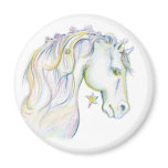 Beautiful Horse Fridge Magnet