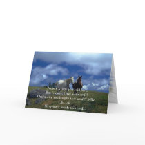 Beautiful Horses Blue Sky cards