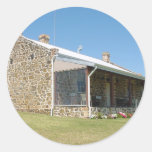 Beautiful House Of Mount Joy Homestead Round Stickers
