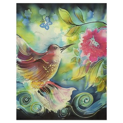 Beautiful Hummingbird Flyer Design by just_in_case