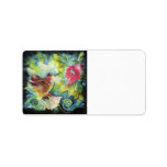 Beautiful Hummingbird Custom Address Label