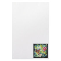 Beautiful Hummingbird Personalized Stationery