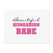 Beautiful Hungarian Babe postcards