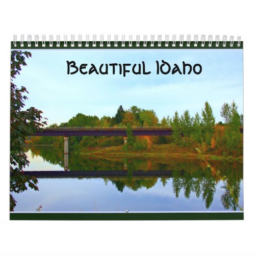 Beautiful Idaho calendar