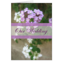 Beautiful Impression 2 Our Wedding Greeting Cards