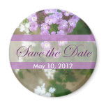 Beautiful Impression 2 Save the Date Wedding Refrigerator Magnet