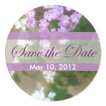 Beautiful Impression 2 Save the Date Wedding Stickers