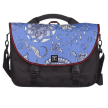 Beautiful in Blue Laptop Computer Bag