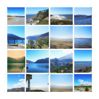 Beautiful instagram landscape pictures of Olympic Stretched Canvas Print