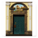Beautiful Italian Church Door posters