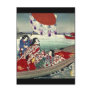Beautiful Japanese Ladies on boat Postcards