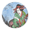 Beautiful Japanese Maiden Magnet by Hopefred Beautiful Japanese Maiden Magnet