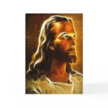 Beautiful Jesus Portrait 2 Greeting Card