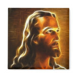 Beautiful Jesus Portrait 2 Fridge Magnets