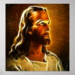 Beautiful Jesus Portrait Print