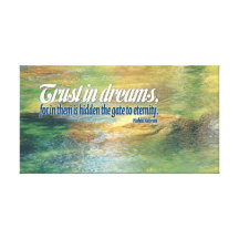 Beautiful Kahlil Gibran Inspirational Print Gallery Wrap Canvas
