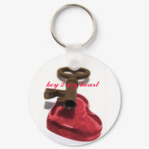 Beautiful key 2 my heart keychain by design_girl Beautiful key 2 my heart keychain