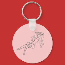 Beautiful Lady keychains