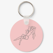 Beautiful Lady keychains