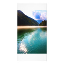 Beautiful lake in the Alps, Slovenia Photo Cards