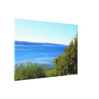 Beautiful landscape photography of ocean, sky stretched canvas prints