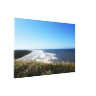 Beautiful landscape photography of ocean, sky stretched canvas prints