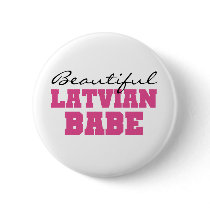 Beautiful Latvian Babe buttons by world_wide Beautiful Latvian Babe buttons