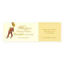 Beautiful legs Profile Card business cards by erroha Beautiful legs Profile Card business cards