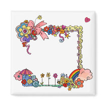 Beautiful Life Magnet - Customizable Text by ShouShou Beautiful Life Magnet - Customizable Text