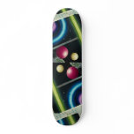 Beautiful Light curve and colorfull balls Skate Board Decks