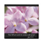 Beautiful Lilac Bloom Fridge Magnets