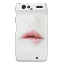 beautiful lips motorola droid RAZR cover