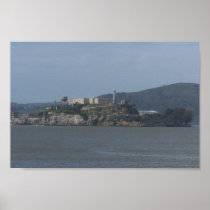 Beautiful Look Of Alcatraz Island Posters