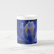 Beautiful Lotus flower Bone China Mugs