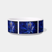 Beautiful Lotus flower Cat Water Bowl