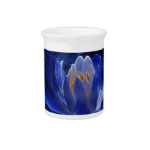 Beautiful Lotus flower Drink Pitcher